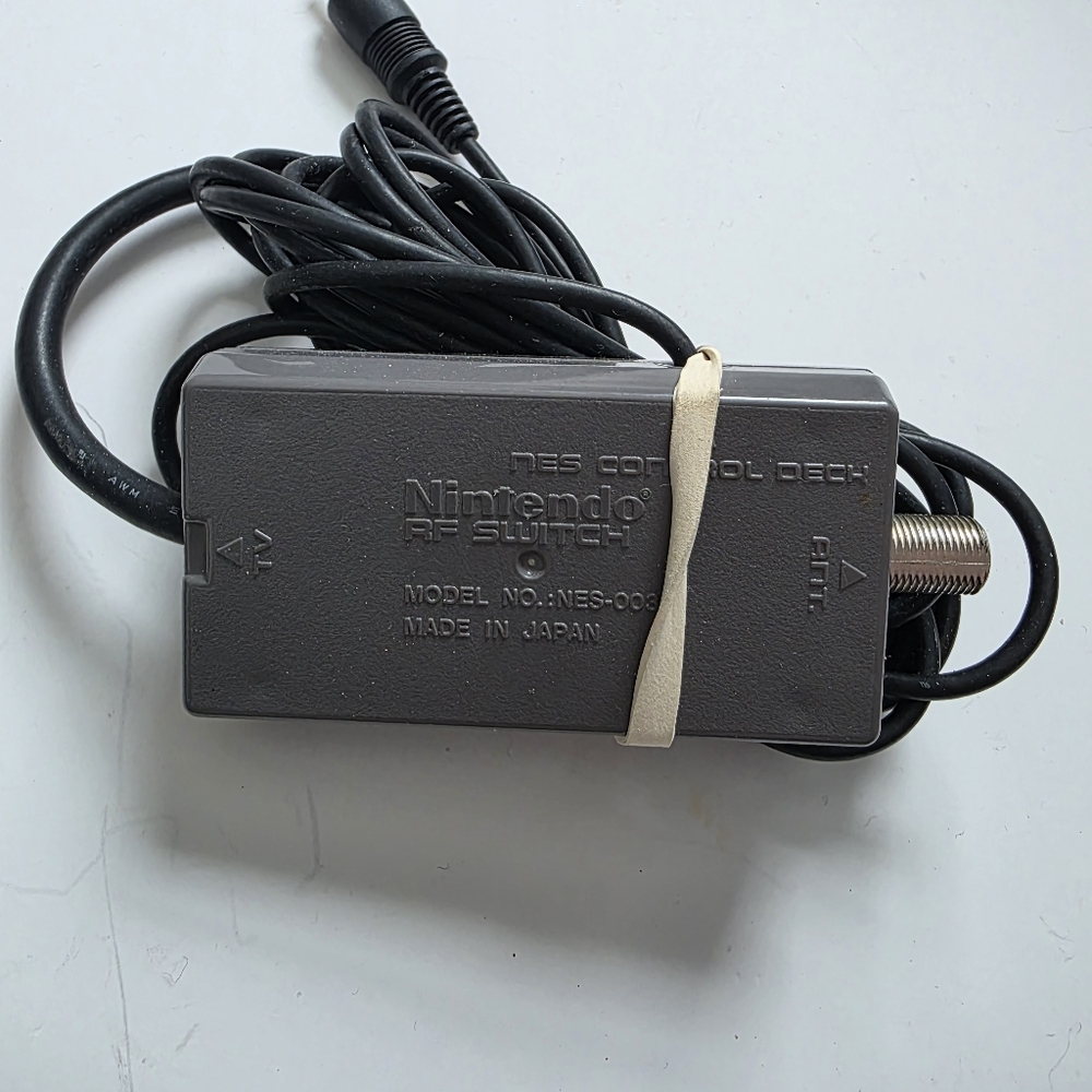 4 For 20 Nintendo Black RF Adapter